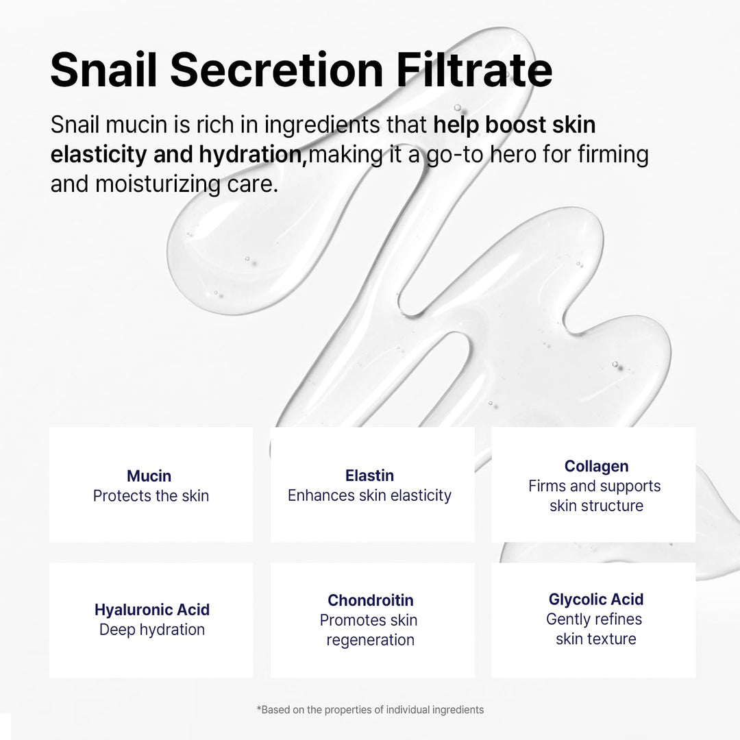 AVCA Snail Mucin Face Cream Moisturizer, 100 ml