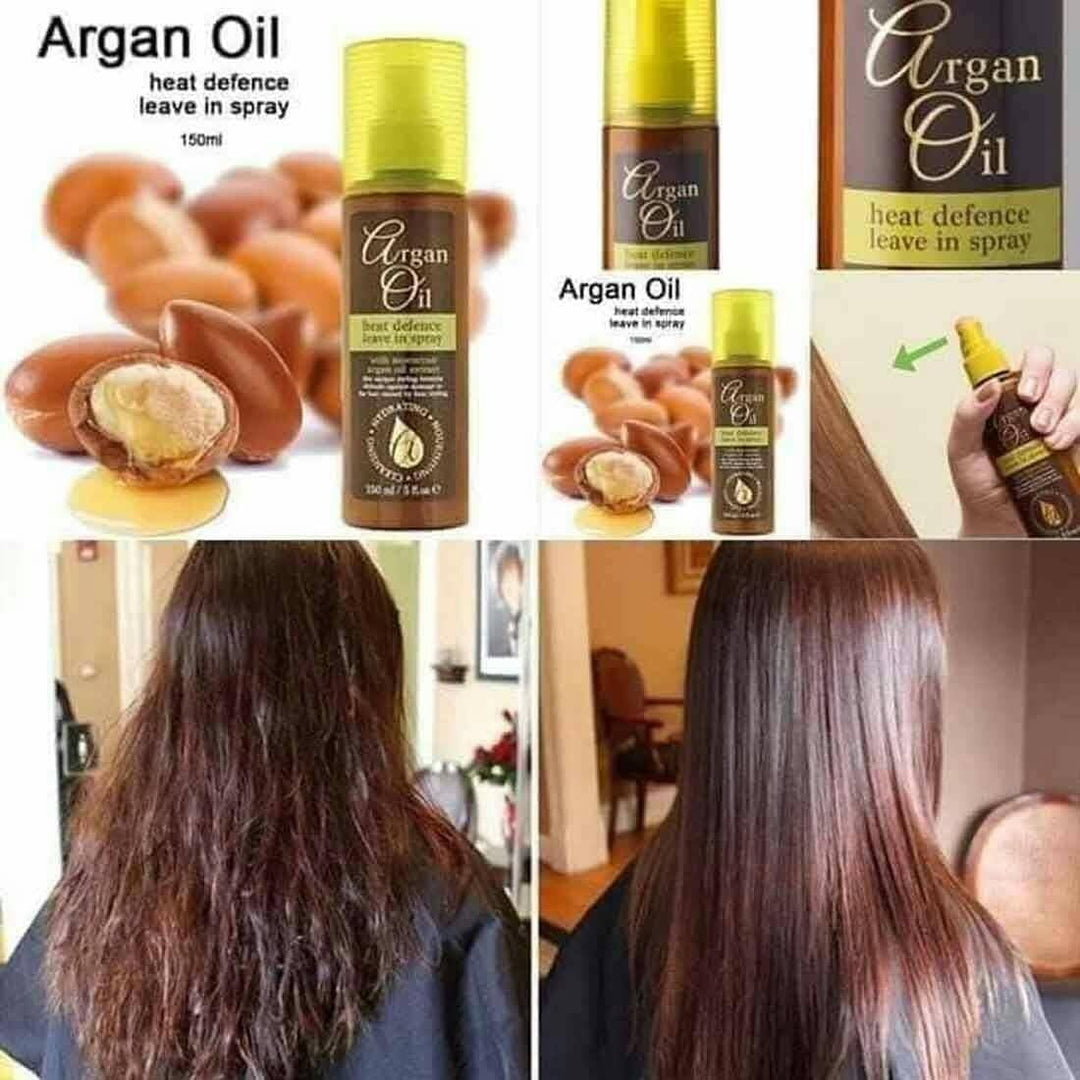 XHC Argan Oil Heat Defense Leave-In Spray, 150 ml
