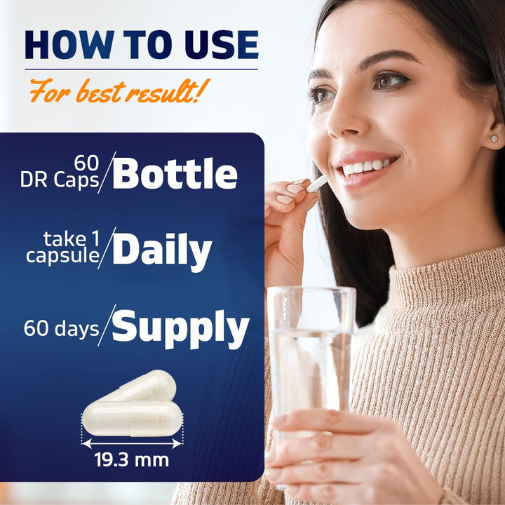Vitamatic Lactobacillus Gasseri, 12 Billion CFU, 60 Count