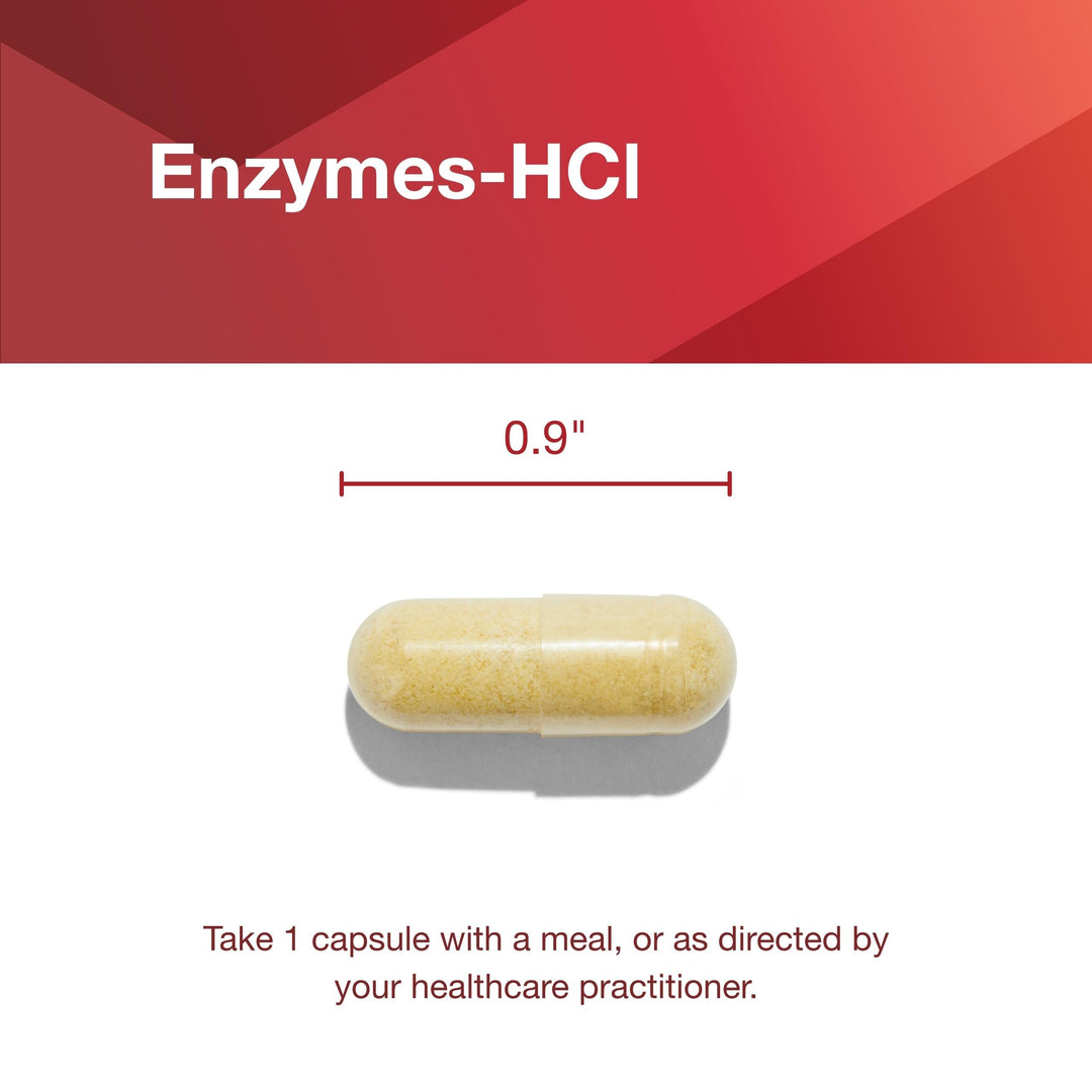 Protocol For Life Balance Enzymes-HCl, 120 Count