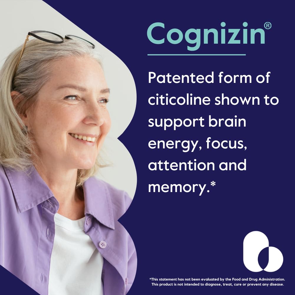 Bestvite Cognizin Citicoline 500 mg, 60 Count