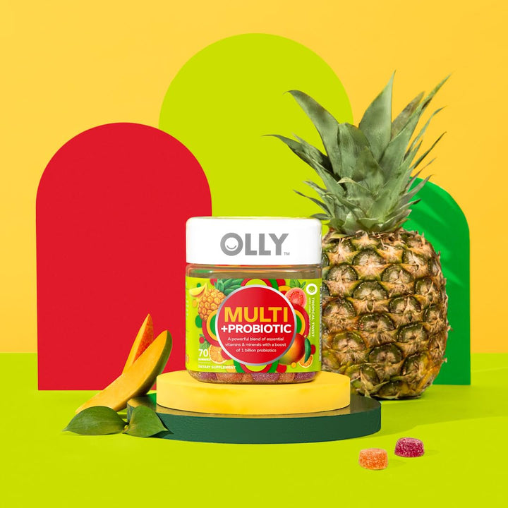 OLLY Multi + Probiotic Gummy Vitamin, 70 Count
