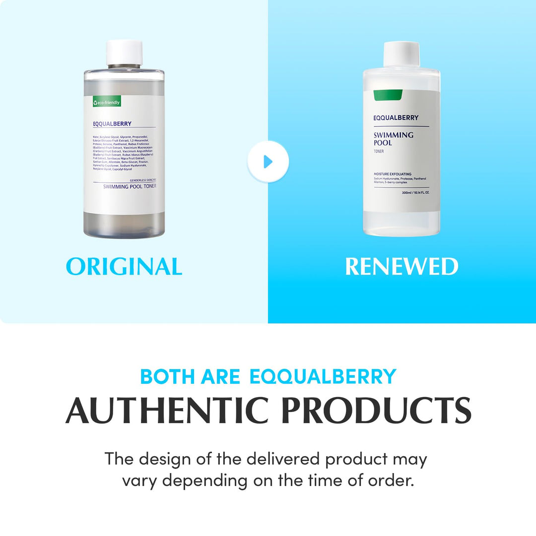 EQQUALBERRY Swimming Pool Face Toner, 300 ml