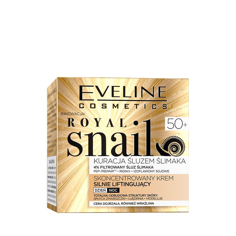 Eveline Cosmetics Royal Snail Strong Lifting Day and Night Cream, 50+, 50 ml