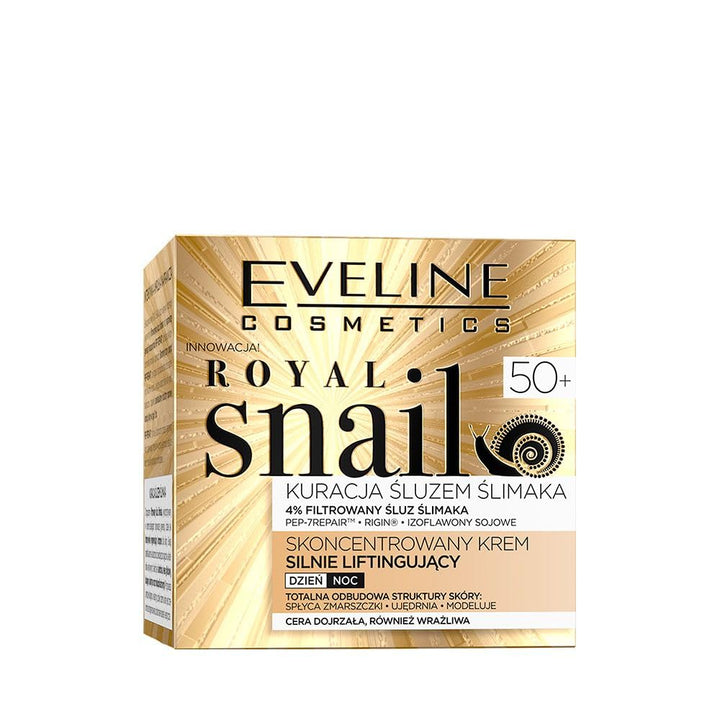 Eveline Cosmetics Royal Snail Strong Lifting Day and Night Cream, 50+, 50 ml