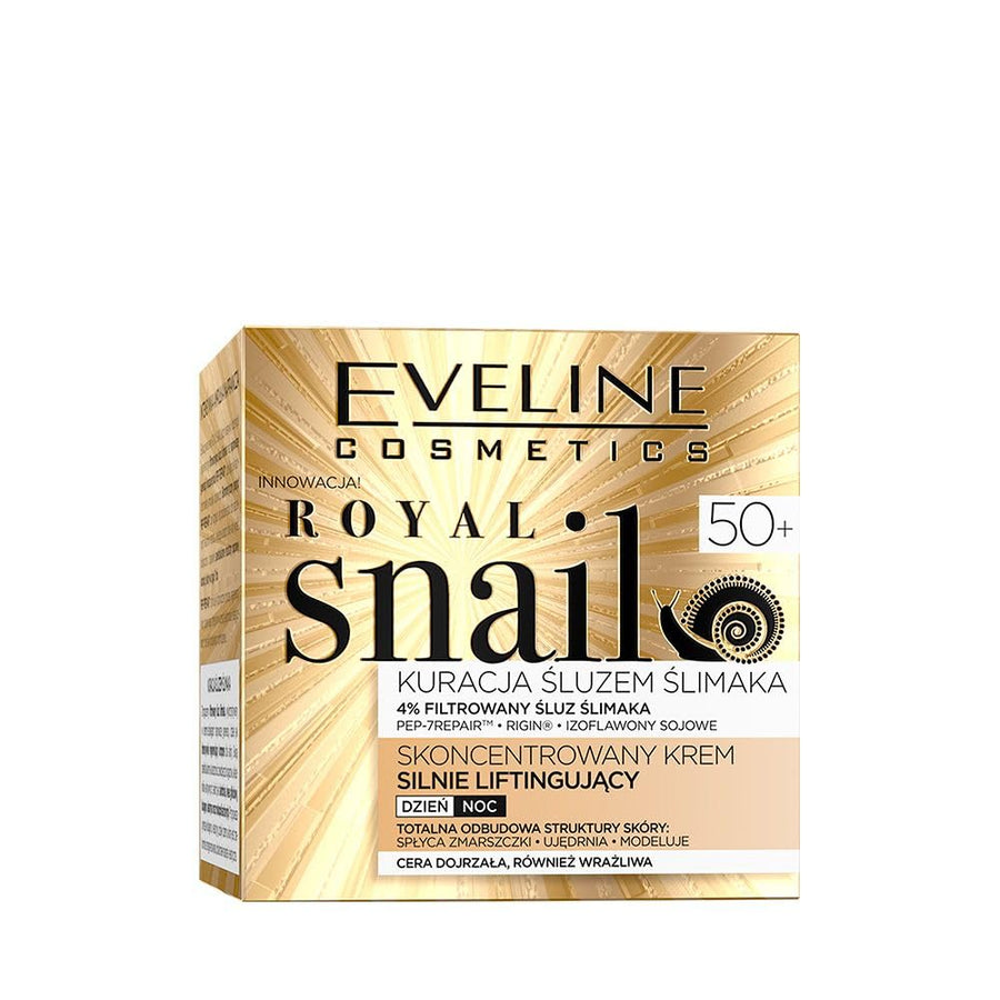 Eveline Cosmetics Royal Snail Strong Lifting Day and Night Cream, 50+, 50 ml