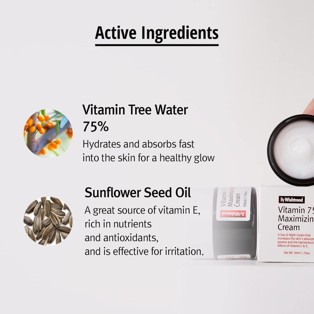 By Wishtrend Vitamin 75 Maximizing Cream, 50 ml