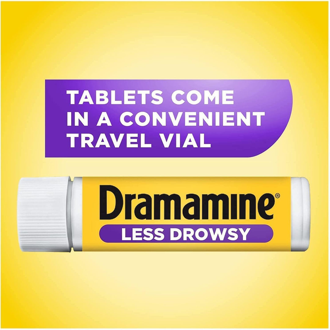 Dramamine Less Drowsy Tablets, 8 Count