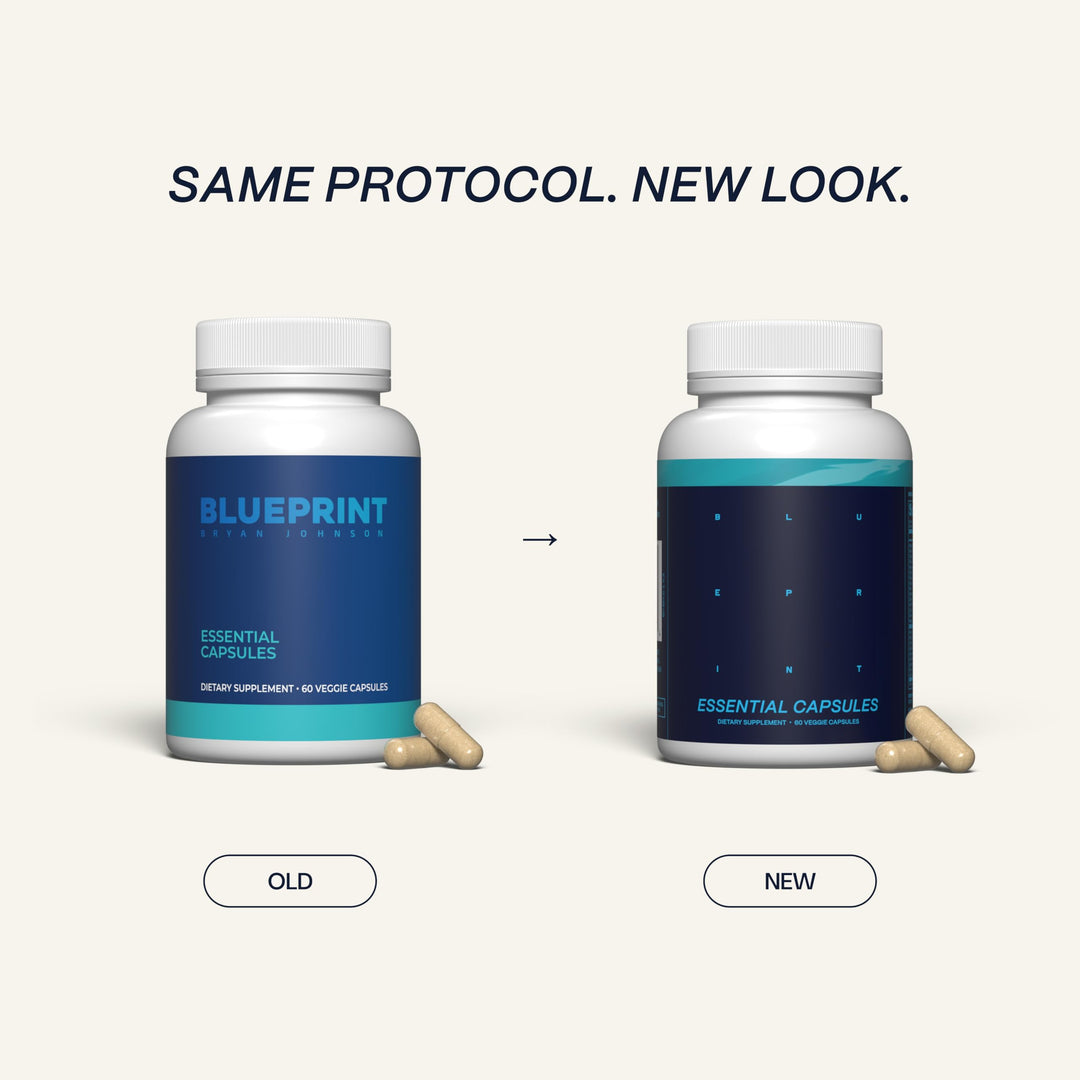 Blueprint Bryan Johnson Essential Capsules, 30 Count