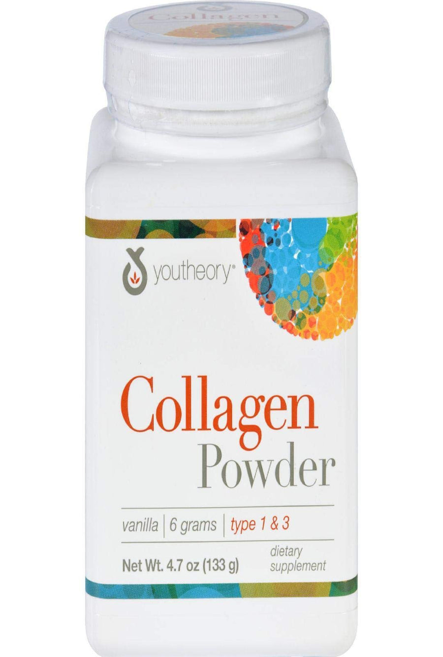Youtheory Collagen Powder, Natural Vanilla, 0.18 kg