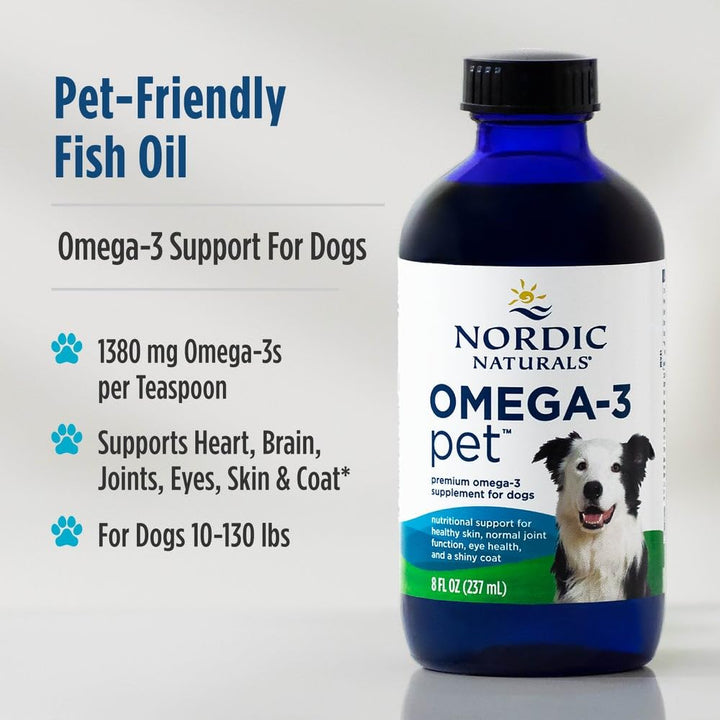 Nordic Naturals Omega-3 Pet, 1380 mg, 8 fl oz