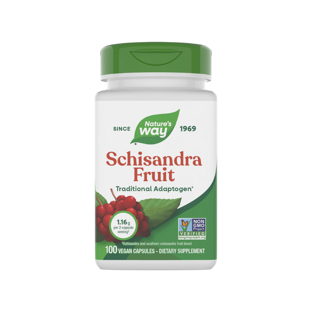 Nature's Way Schisandra Fruit, 100 Count