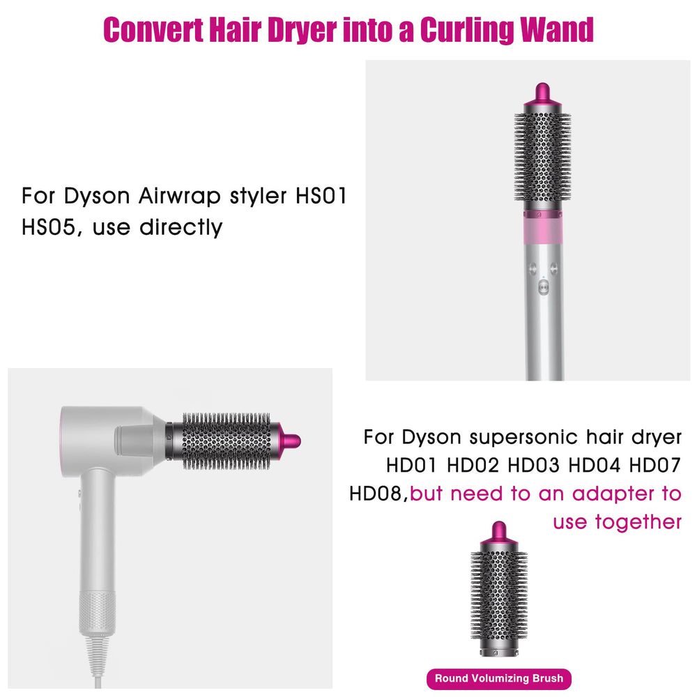 Chuancheng Round Volumizing Brush, Replacement Attachment