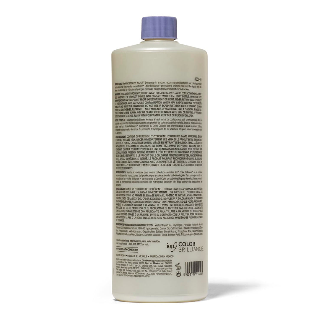 ION Sensitive Scalp 10 Volume Creme Developer, 950 ml
