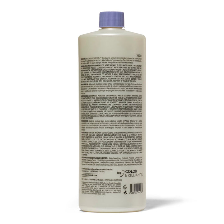 ION Sensitive Scalp 10 Volume Creme Developer, 950 ml