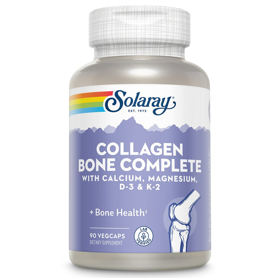 SOLARAY Collagen Complete Advanced Bone Matrix Formula, 90 Count