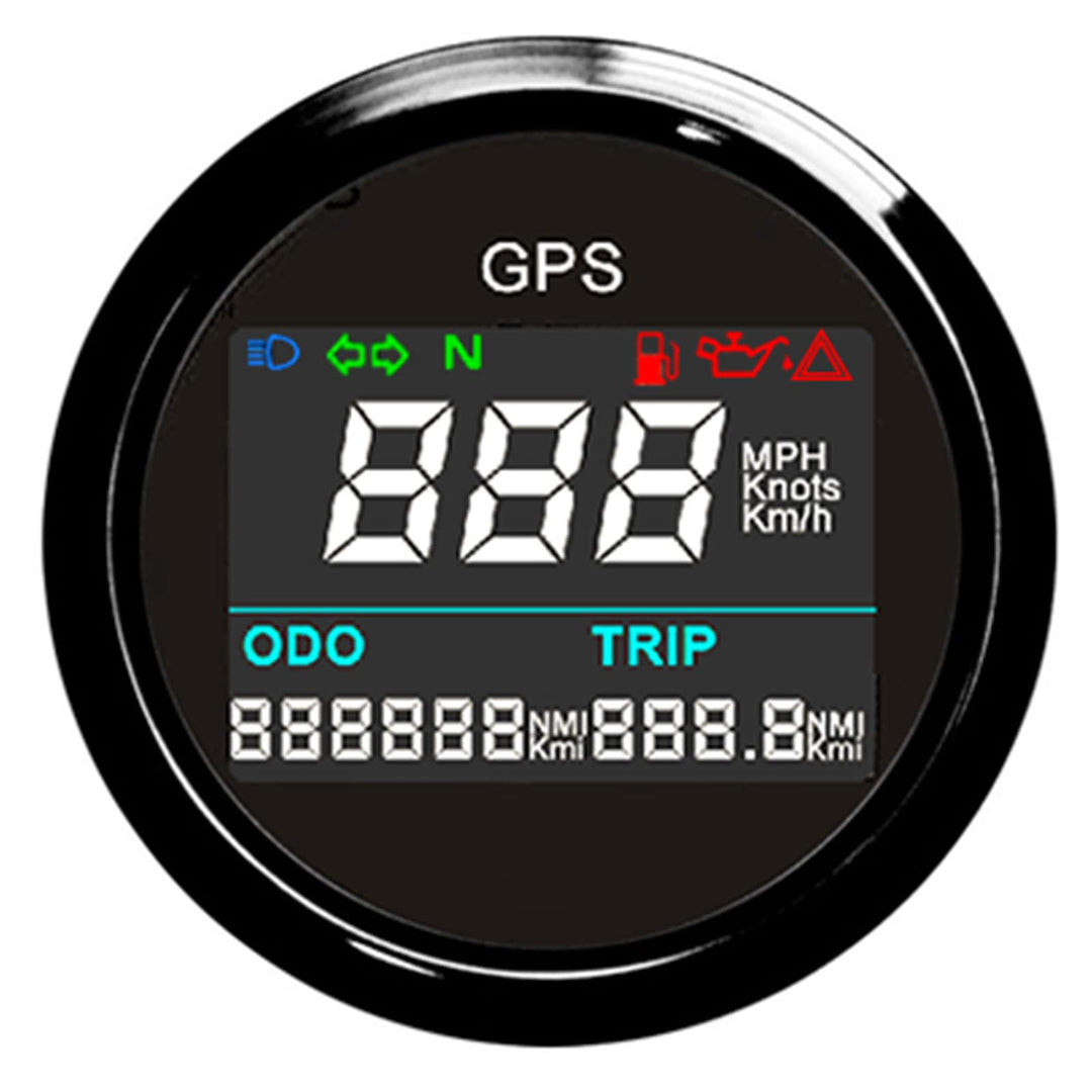 KAOLALI Digital GPS Speedometer, 52mm, 9-32V