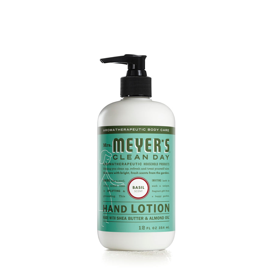 Mrs. MEYER'S Hand Lotion, Basil, 12 fl oz
