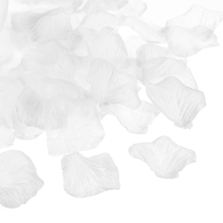 PATIKIL Artificial Rose Petals, White, 1200 Count