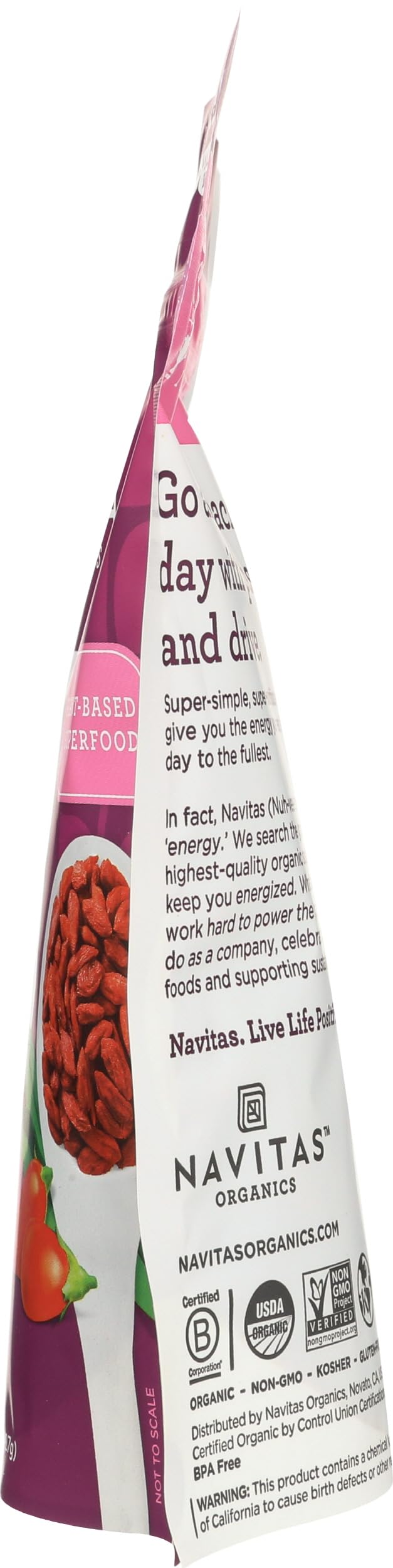 Navitas Organics Goji Berries, 8 oz