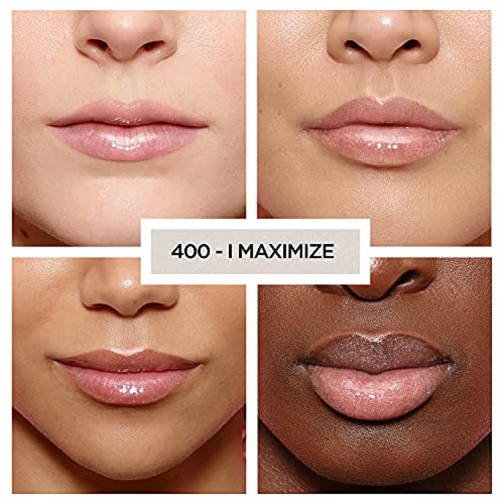 L'Oreal Paris Rouge Signature Plump Lip Gloss, 400 Maximize