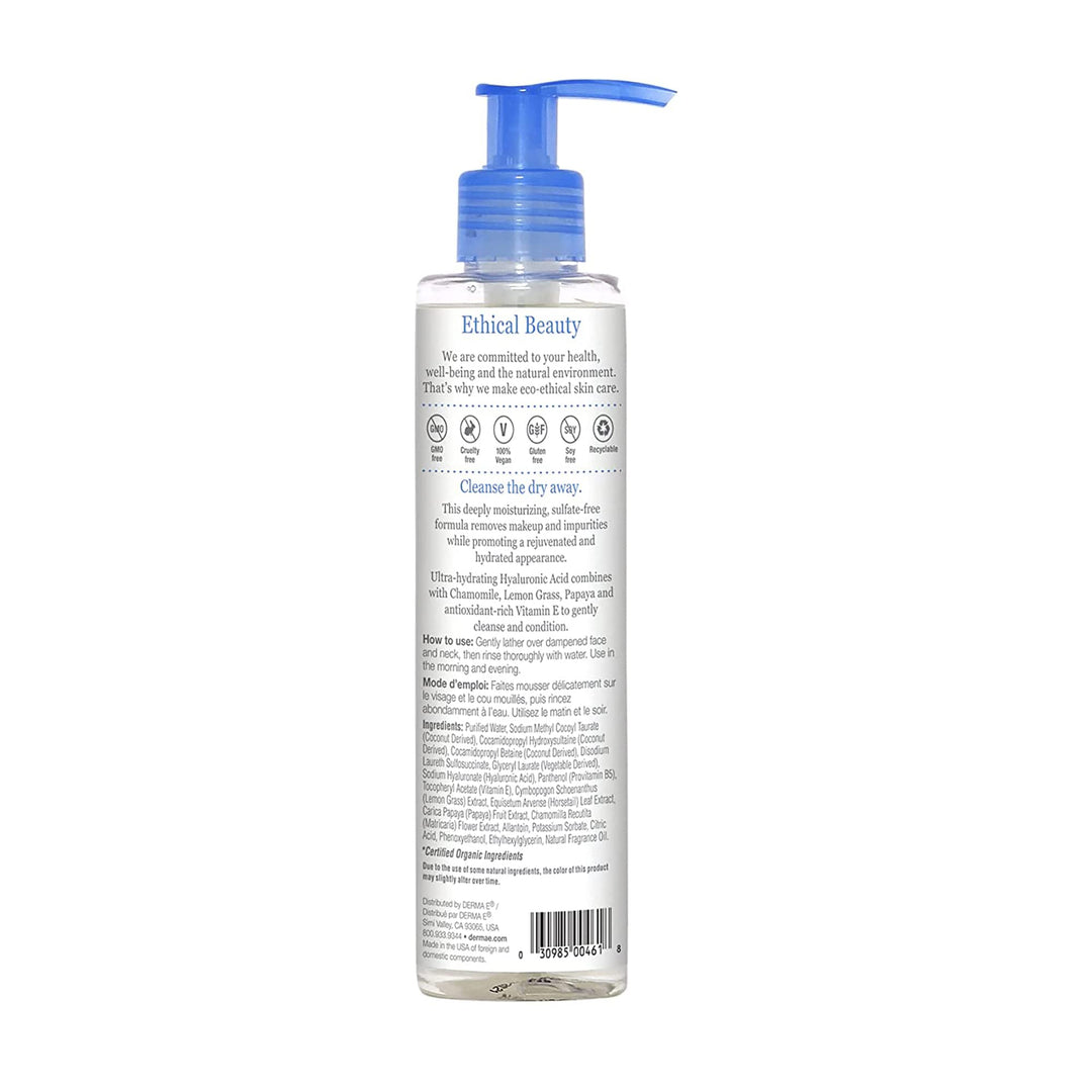 Derma E Hydrating Gentle Cleanser, 175 ml, 6 fl oz