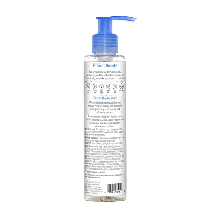 Derma E Hydrating Gentle Cleanser, 175 ml, 6 fl oz