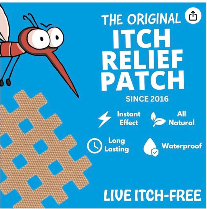 Moskinto After-Bite Itch Relief Patch, Travel Pack