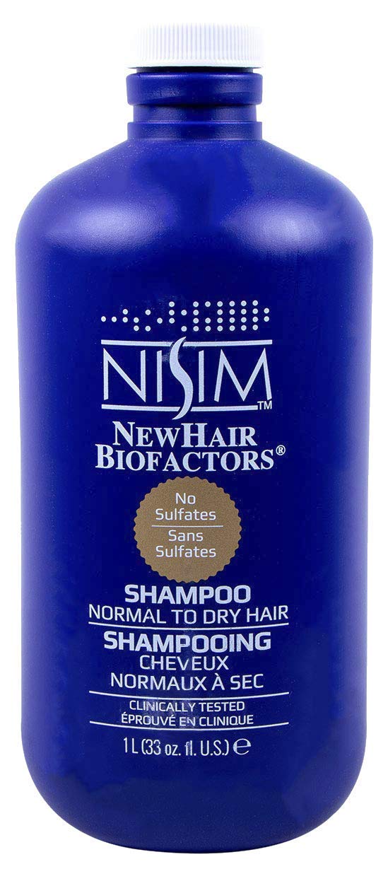 Nisim BioFactors Shampoo for Normal to Dry Hair, 33 fl oz