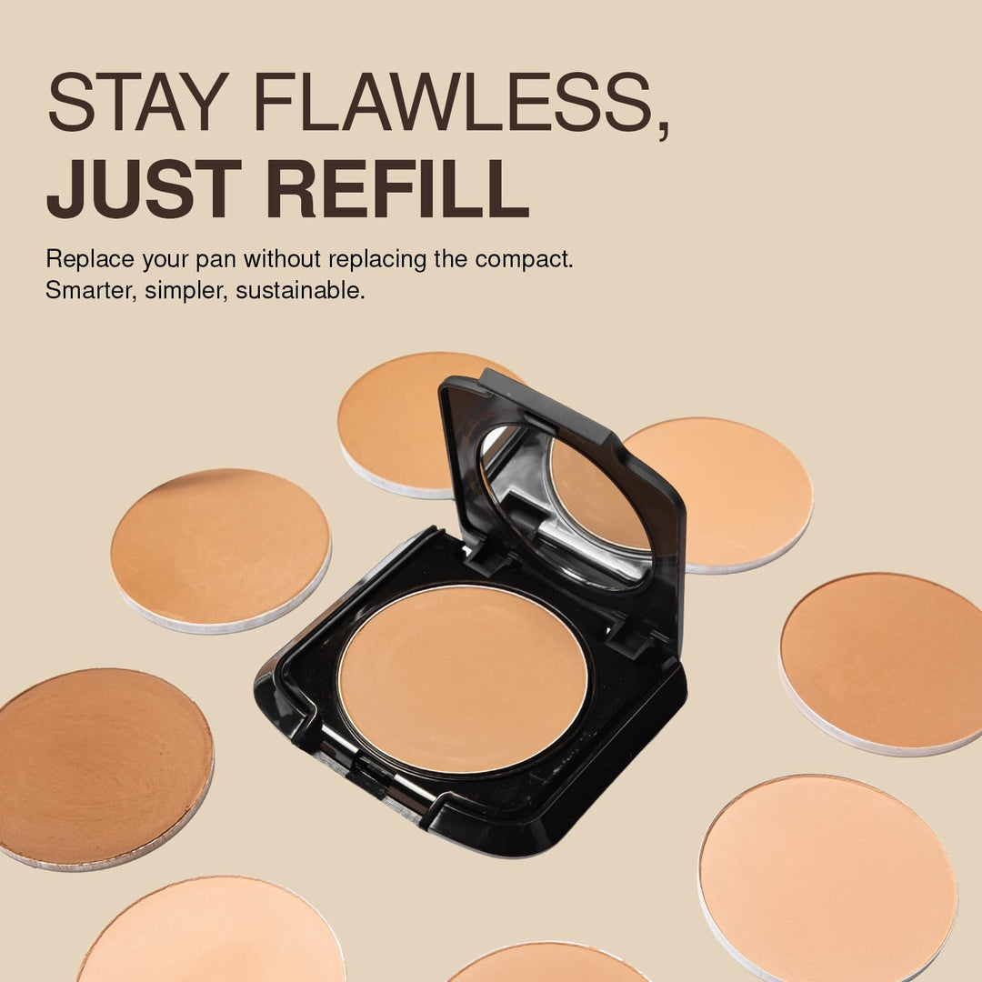 Palladio Dual Wet and Dry Powder Foundation, Natural Clary, 8 g