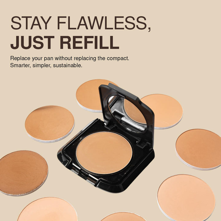 Palladio Dual Wet and Dry Powder Foundation, Natural Clary, 8 g
