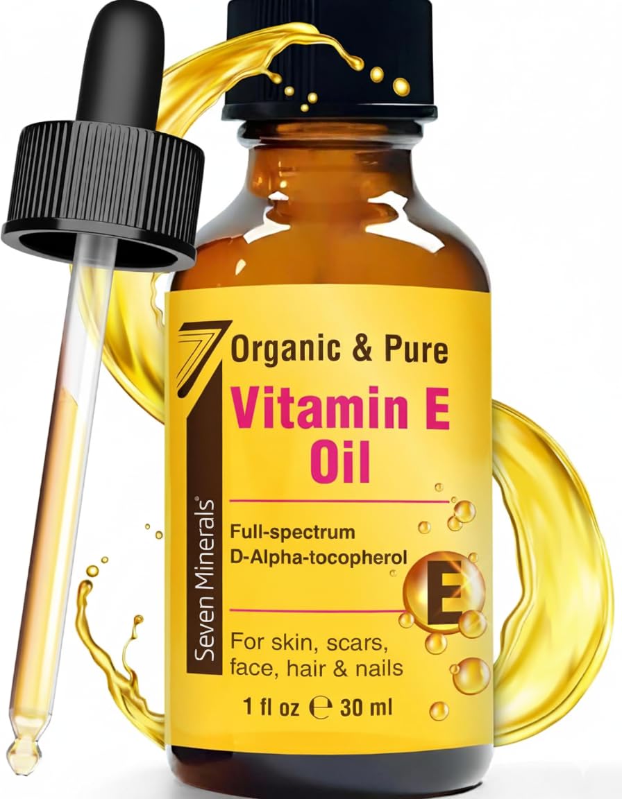 Seven Minerals Vitamin E Oil, 75,000 IU, 1 oz