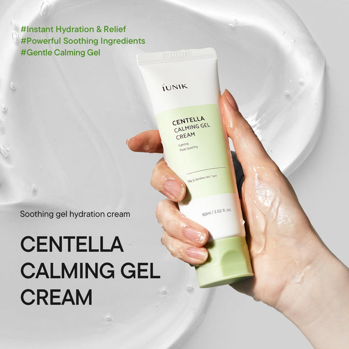 Iunik Centella Calming Gel Cream, 60 ml