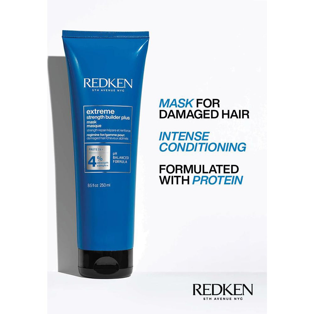 Redken Extreme Strength Builder Plus Mask, White, 250 ml