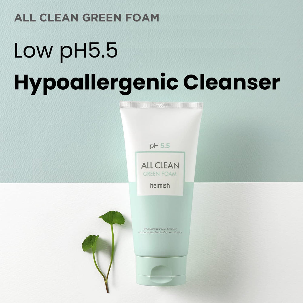 HEIMISH All Clean Green Foam Cleanser, 150 g