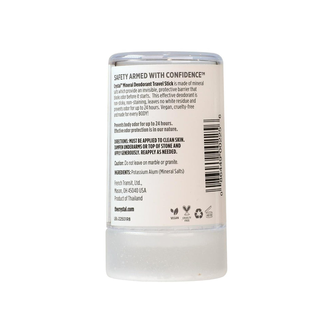 CRYSTAL Deodorant Mineral Deodorant Stick, Unscented, 1.5 fl oz