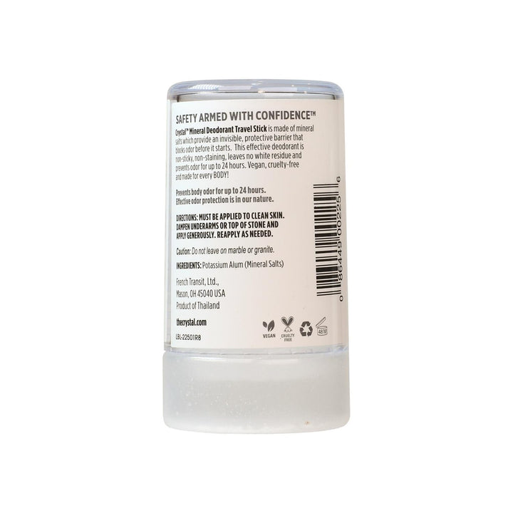 CRYSTAL Deodorant Mineral Deodorant Stick, Unscented, 1.5 fl oz