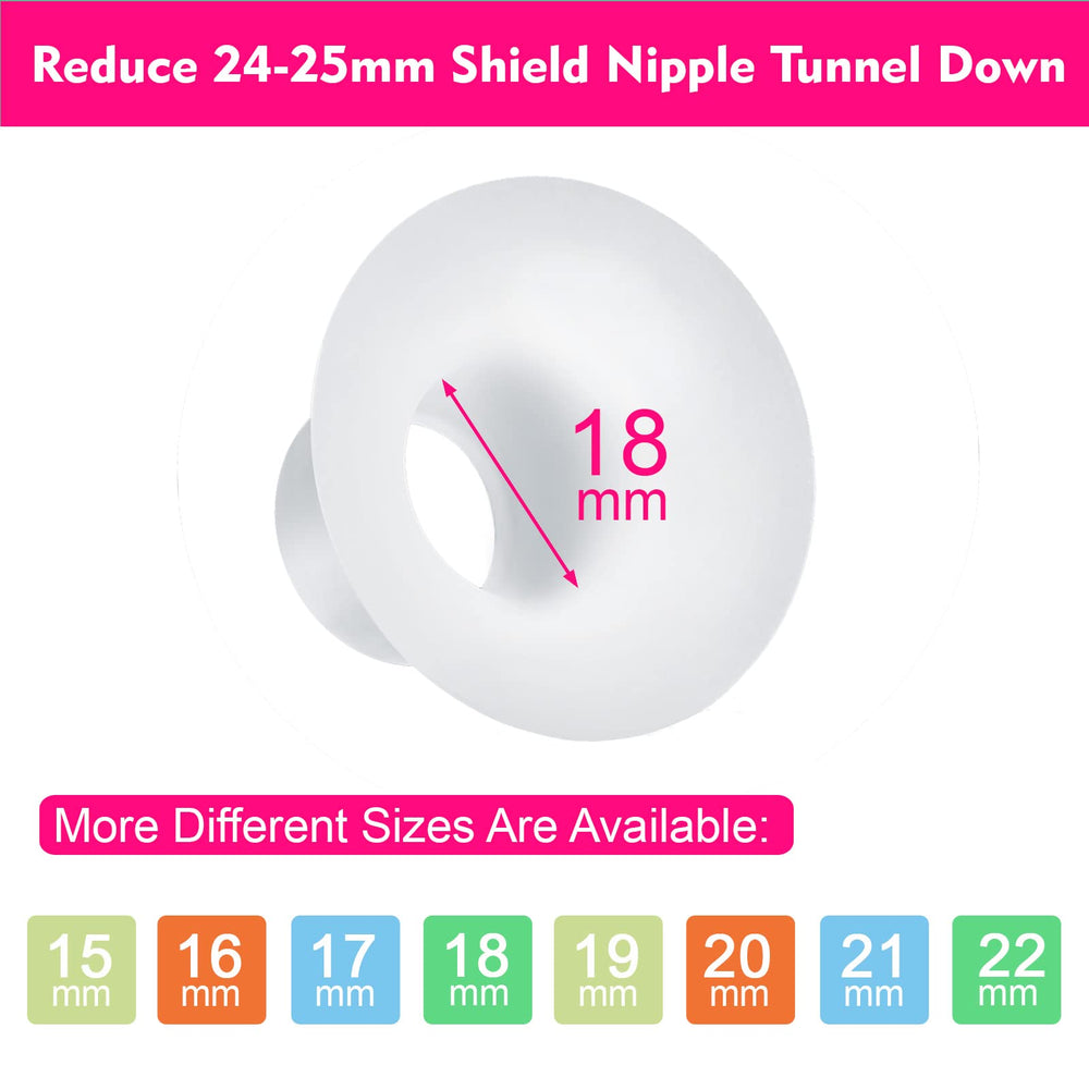 Durceler Silicone Flange Inserts, 18mm