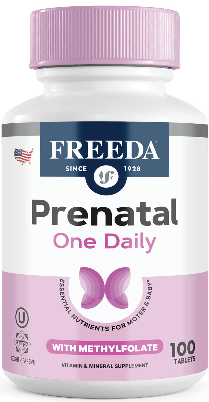 Freeda Prenatal Vitamins, 100 Count