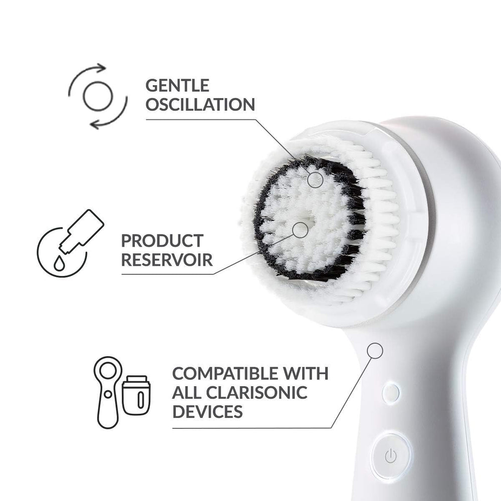 Evetree Sensitive Facial Cleansing Brush Head Replacement, Pack of 1