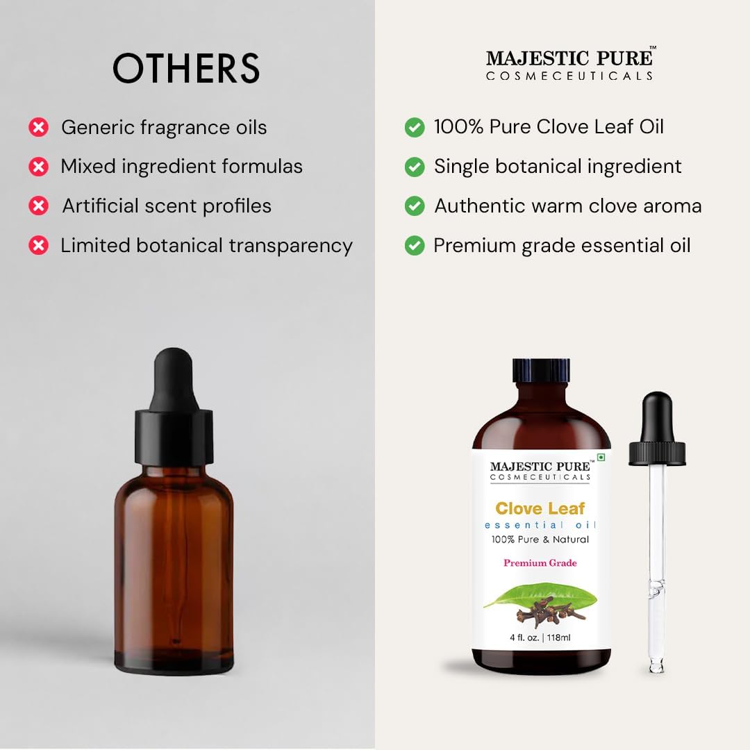 Majestic Pure Clove Essential Oil, 4 fl oz
