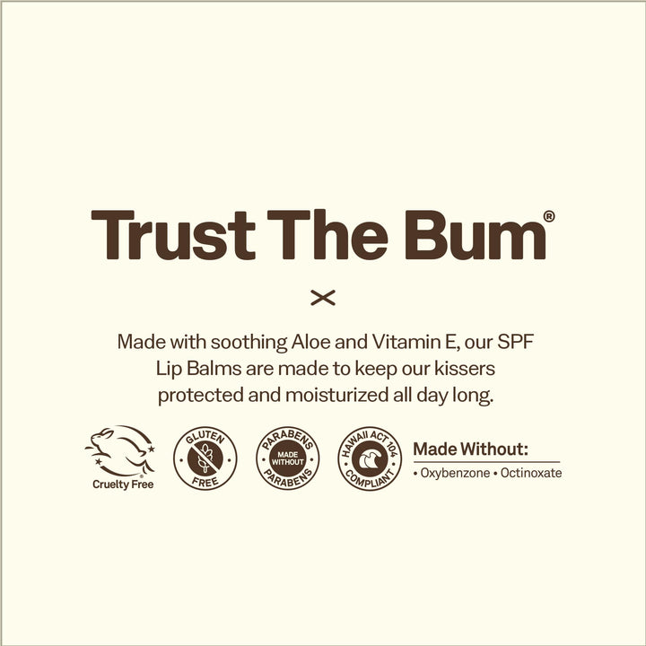 Sun Bum Lip Balm, Banana, SPF 30, 4.25 g