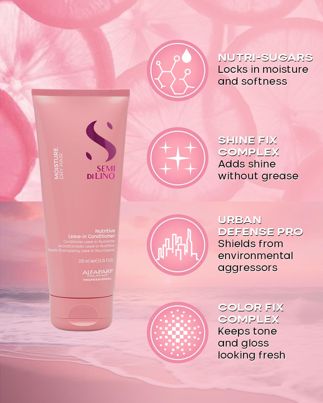 ALFAPARF MILANO Semi Di Lino Moisture Nutritive Leave-In Conditioner