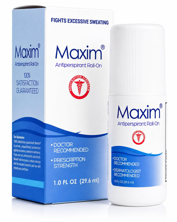 MAXIM Clinical Strength Antiperspirant Roll-On