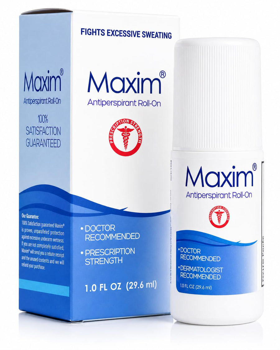 MAXIM Clinical Strength Antiperspirant Roll-On