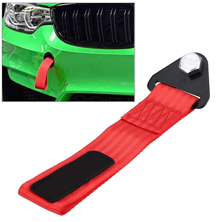 Aramox Tow Strap, Red, 10,000 lbs