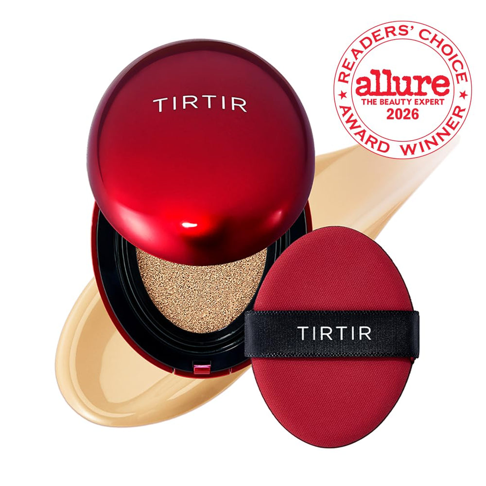 TIRTIR Mask Fit Red Cushion Foundation, 22W Sheer Beige, 18 g