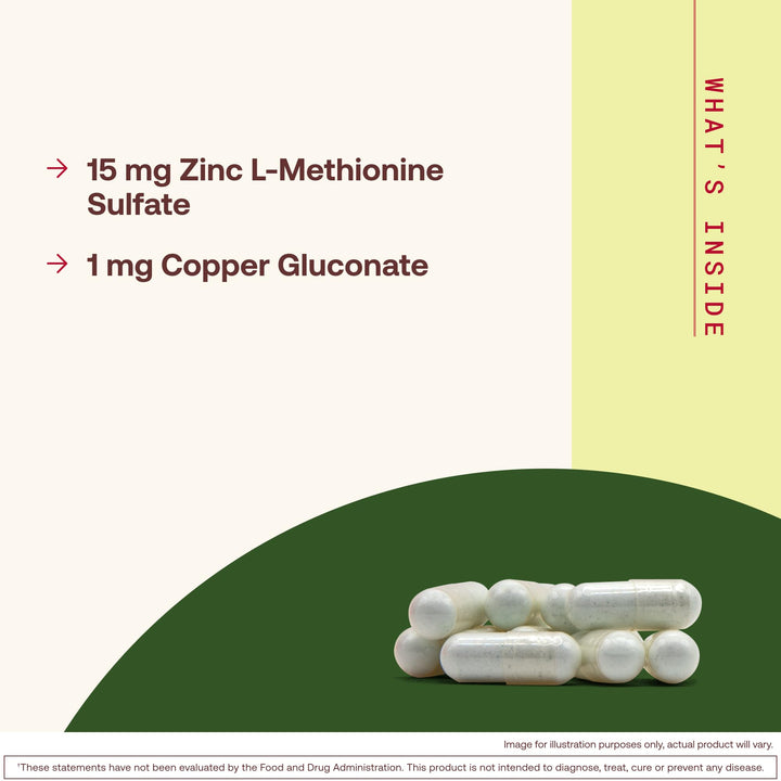 Jarrow Formulas Zinc Balance, 15 mg, 100 Count