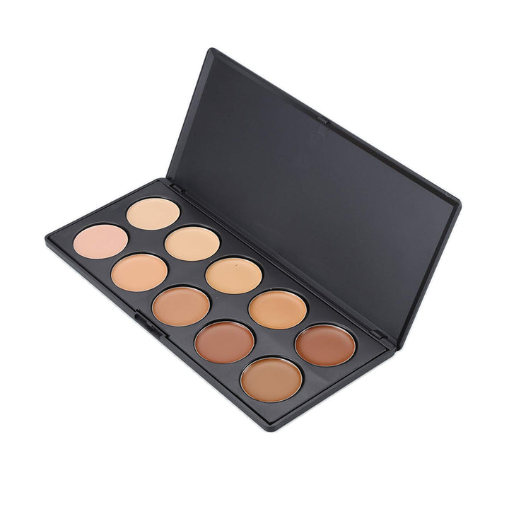 Vodisa 10 Colour Makeup Concealer Palette, 10 Count