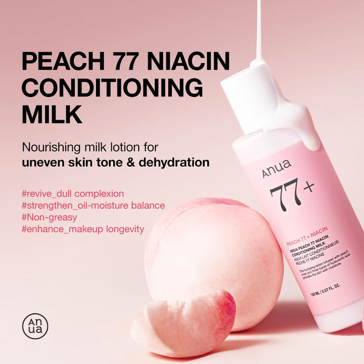 ANUA Peach Niacinamide Conditioning Lotion, 5.07 fl oz